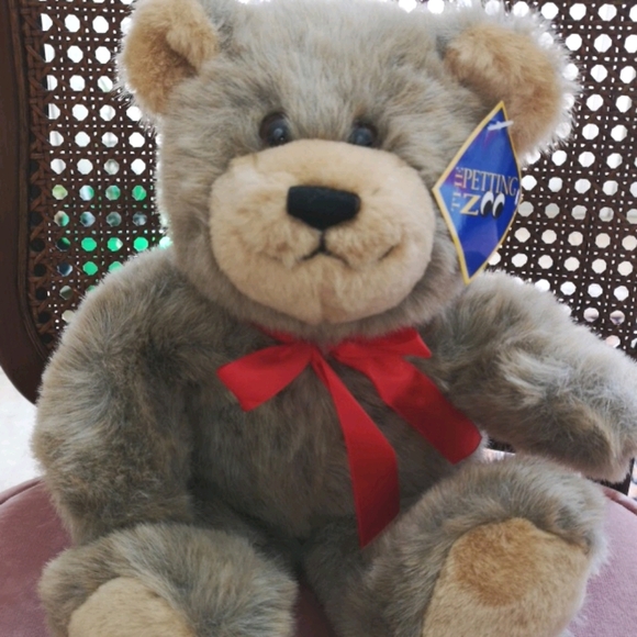 Petting Zoo Tan Bear - Picture 1 of 7